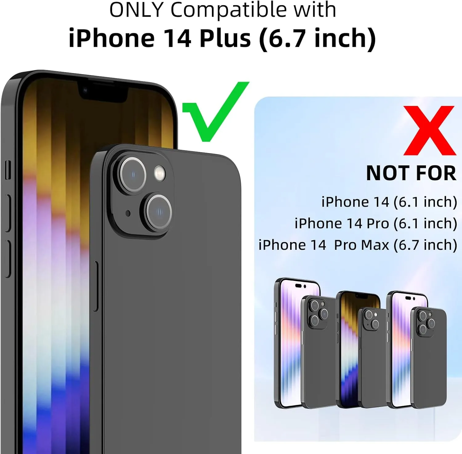 Nillkin Designed for iPhone 14 Plus Case with Camera Cover, CamShield Pro Case with Slide Camera Protection, Slim Fit Thin Shockproof Cover for iPhone 14 Plus 6.7 inch, Green