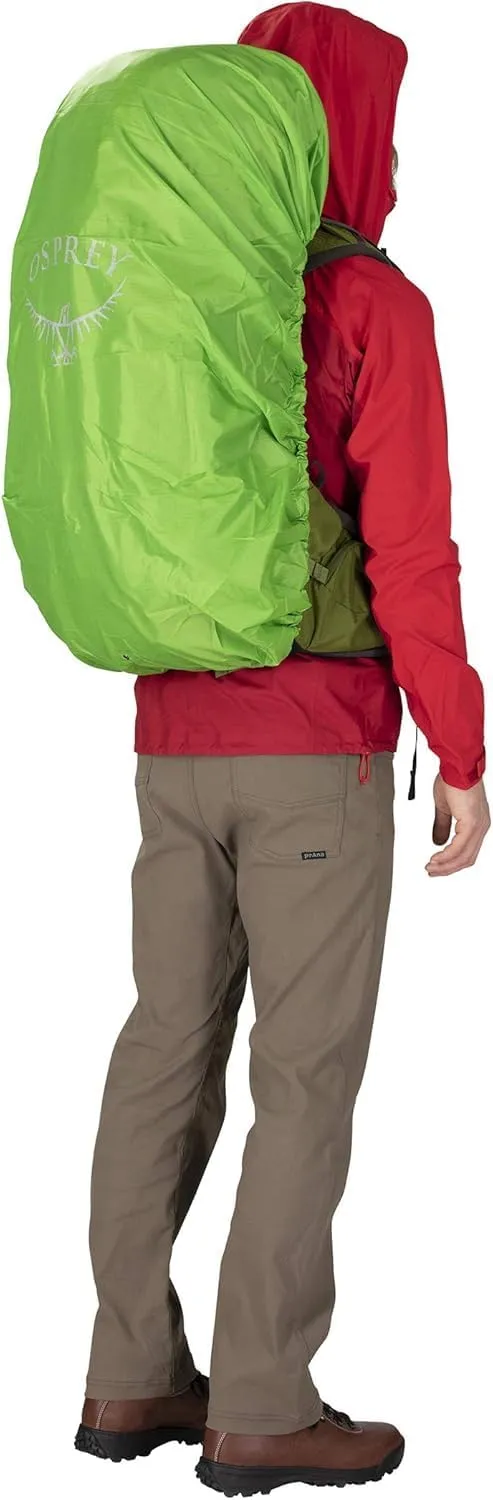 Osprey Aether 55L Men's Backpacking Backpack, Garlic Mustard Green, L/XL