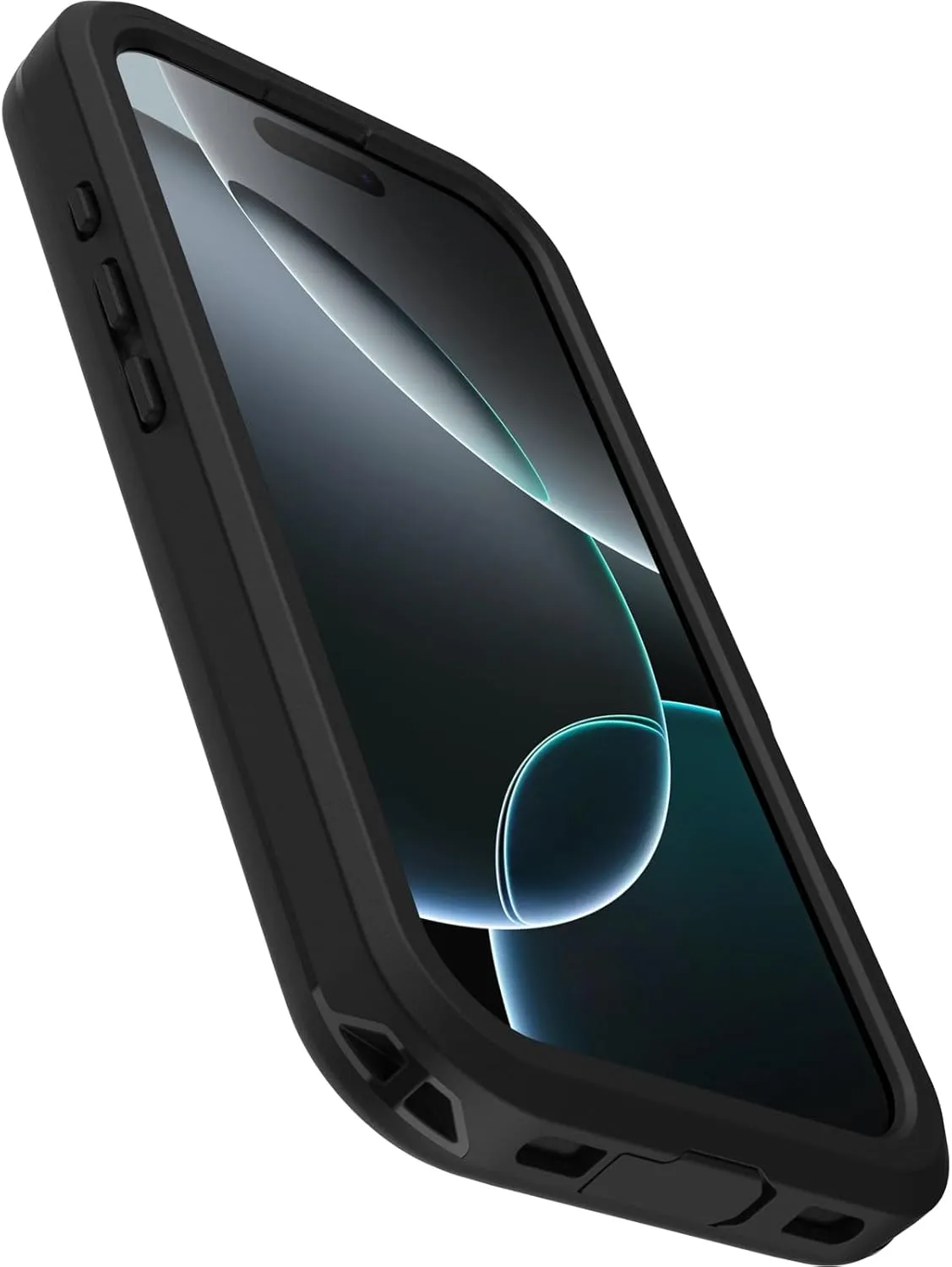 OtterBox iPhone 16 Pro FRĒ Series Waterproof Case with MagSafe (Designed by LifeProof) - Black, Waterproof, 60% Recycled Plastic, Sleek and Stylish