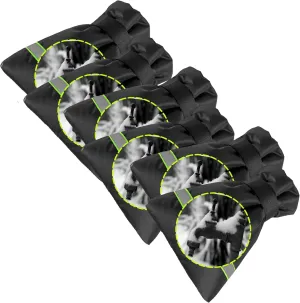 Outdoor Faucet Cover for Winter - Pro 7.1"W x 9.8"H - 6 PACK Outdoor Water Faucet Cover Socks for Winter Freeze Protection Pipe Insulation Reusable Waterproof Insulated Spigot backflow Cover