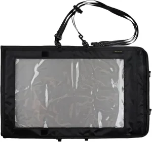 Outdoor Waterproof Map Case, Plastic and Polyester, Ideal for Hiking, Camping, and Boating Adventures, Easy to Carry and Protect Maps