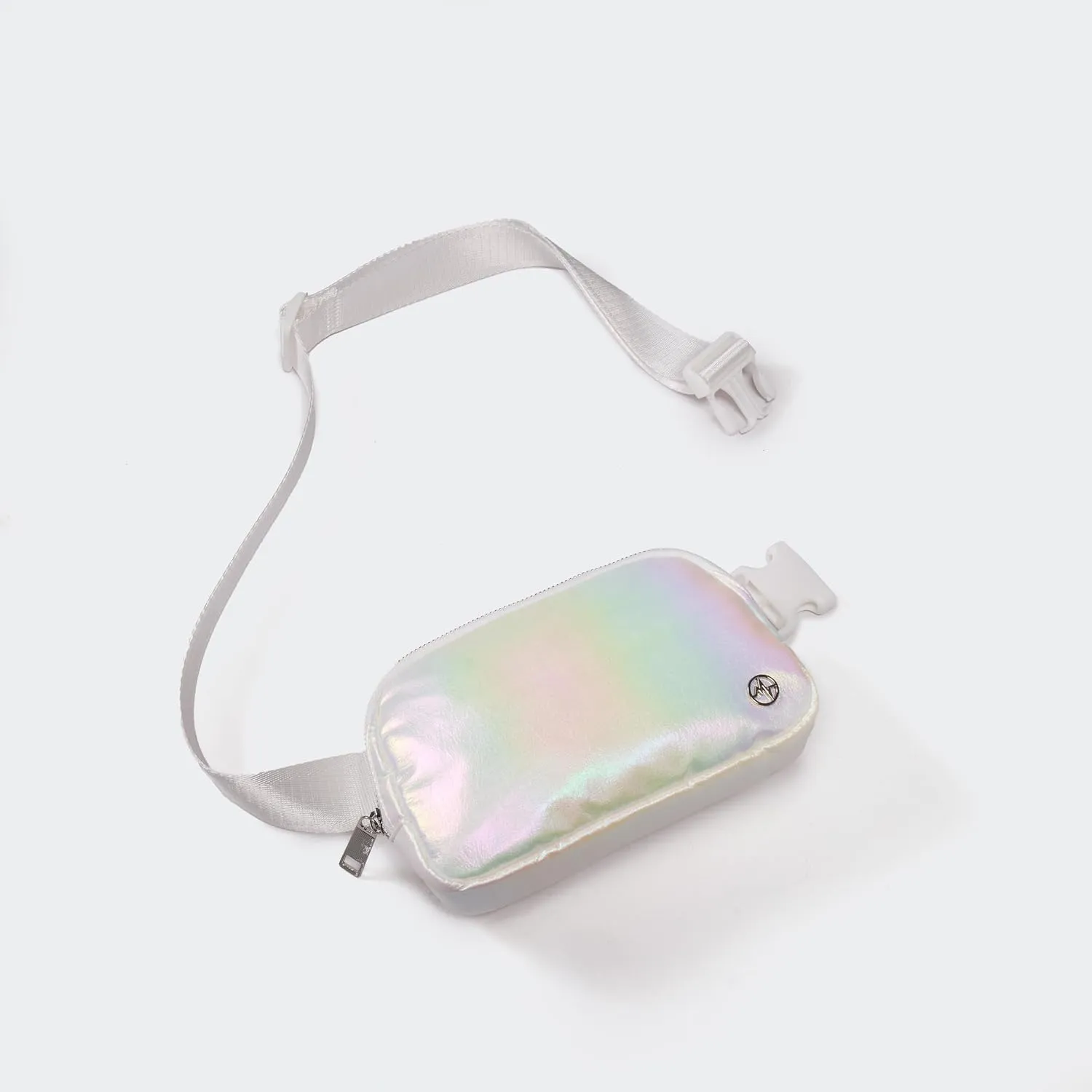Pander Everywhere Belt Bag for Women, Fashion Waist Packs, Crossbody Bags with Adjustable Strap (Iridescent).