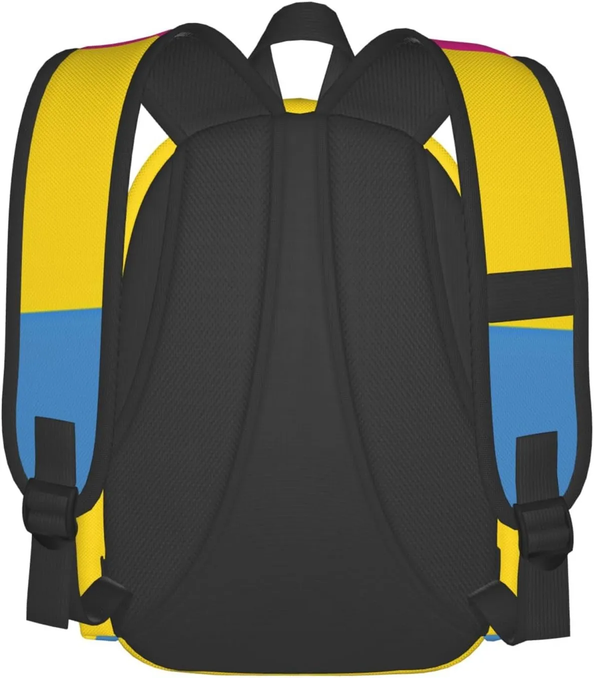 Pansexual Pride Flag Laptop Backpack Shoulder Bag Laptop Pack Travel Backpacks Commuter Back Pack Casual Daypack Bags With Side Pockets