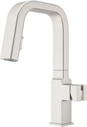 Pfister GT572-VRV Verve 1.8 GPM Single Hole Pull Down Bar Faucet - Less Handle - Spot Defense Stainless Steel