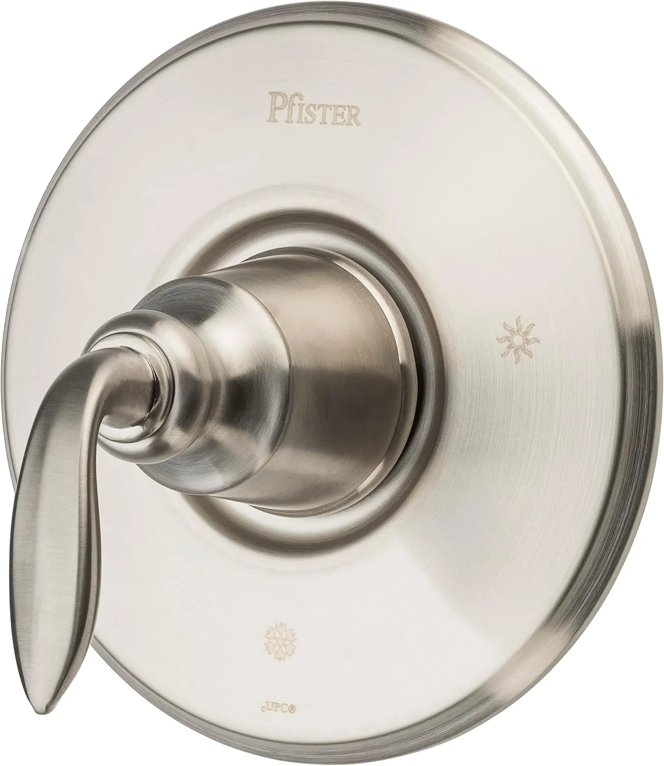 Pfister R89-1CBK Avalon One-Handle Tub and Shower Valve Trim, Brushed Nickel