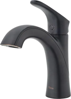 Pfister Weller Bathroom Sink Faucet, Single Handle, Single Hole or 3-Hole, Tuscan Bronze Finish, LG42WR0Y