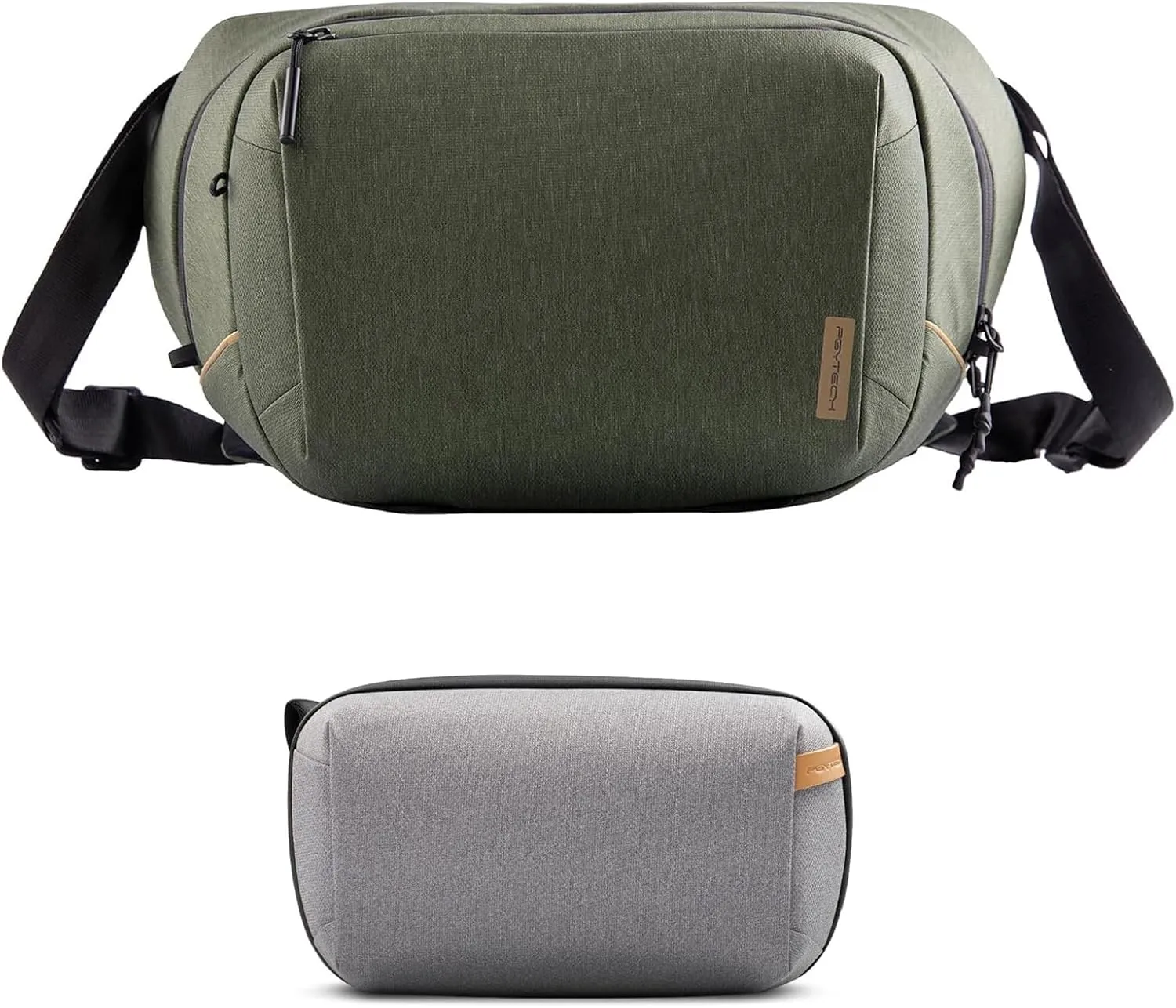 PGYTECH OneGo Solo V2 10L Camera Sling Bag Tech Accessories Pouch Waterproof Small Electronics Organizer Bag for Sony/Canon/Nikon/DJI Mavic/Air/Mini/Tripod