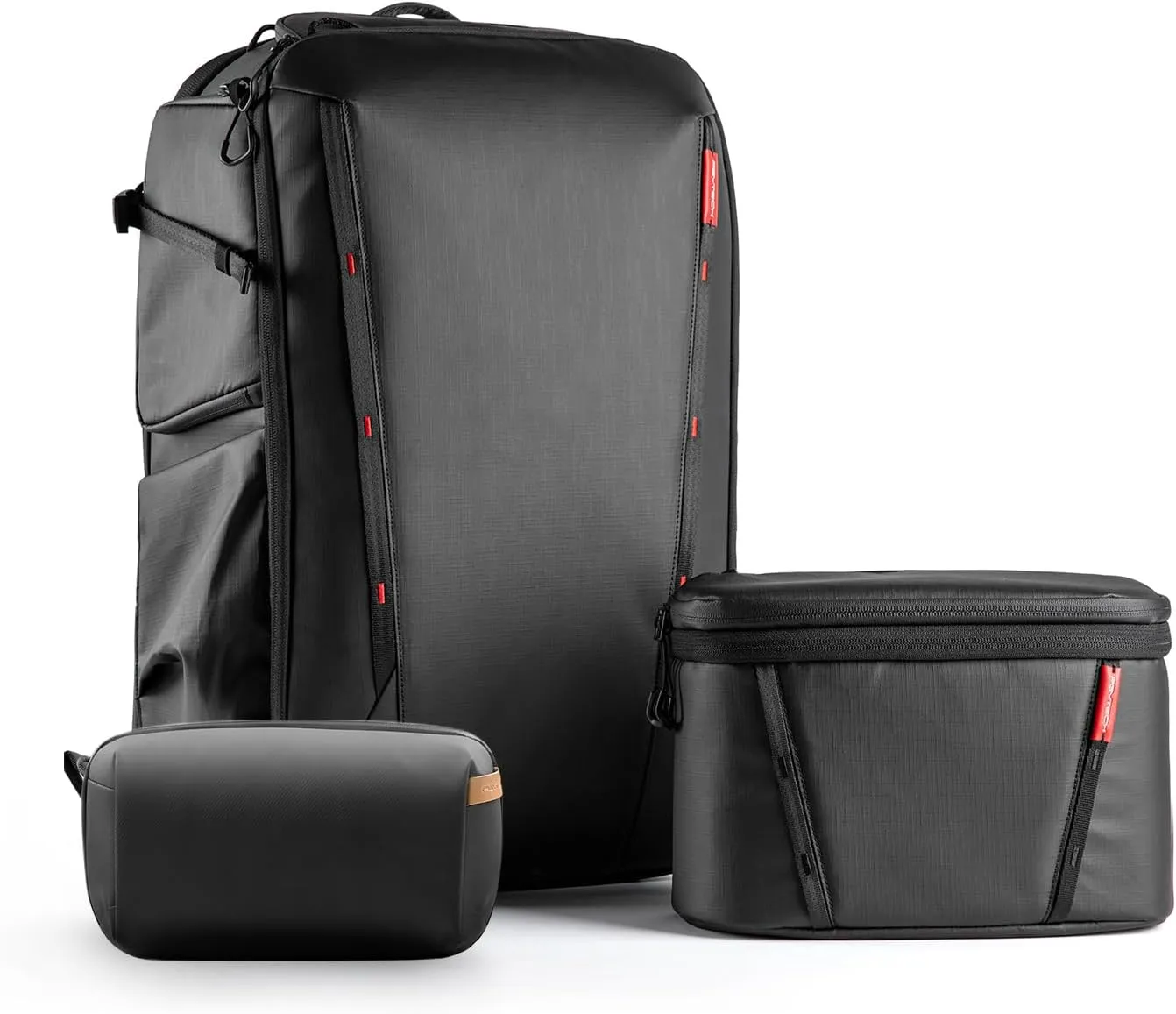 PGYTECH OneMo 2 35L Camera Backpack Tech Accessories Pouch Waterproof Small Electronics Organizer Bag Tech Organizer Pouch for Cables, Phone Batteries, Photography SD card