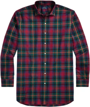 POLO RALPH LAUREN Men's Big and Tall Long Sleeve Button Down Oxford Shirt