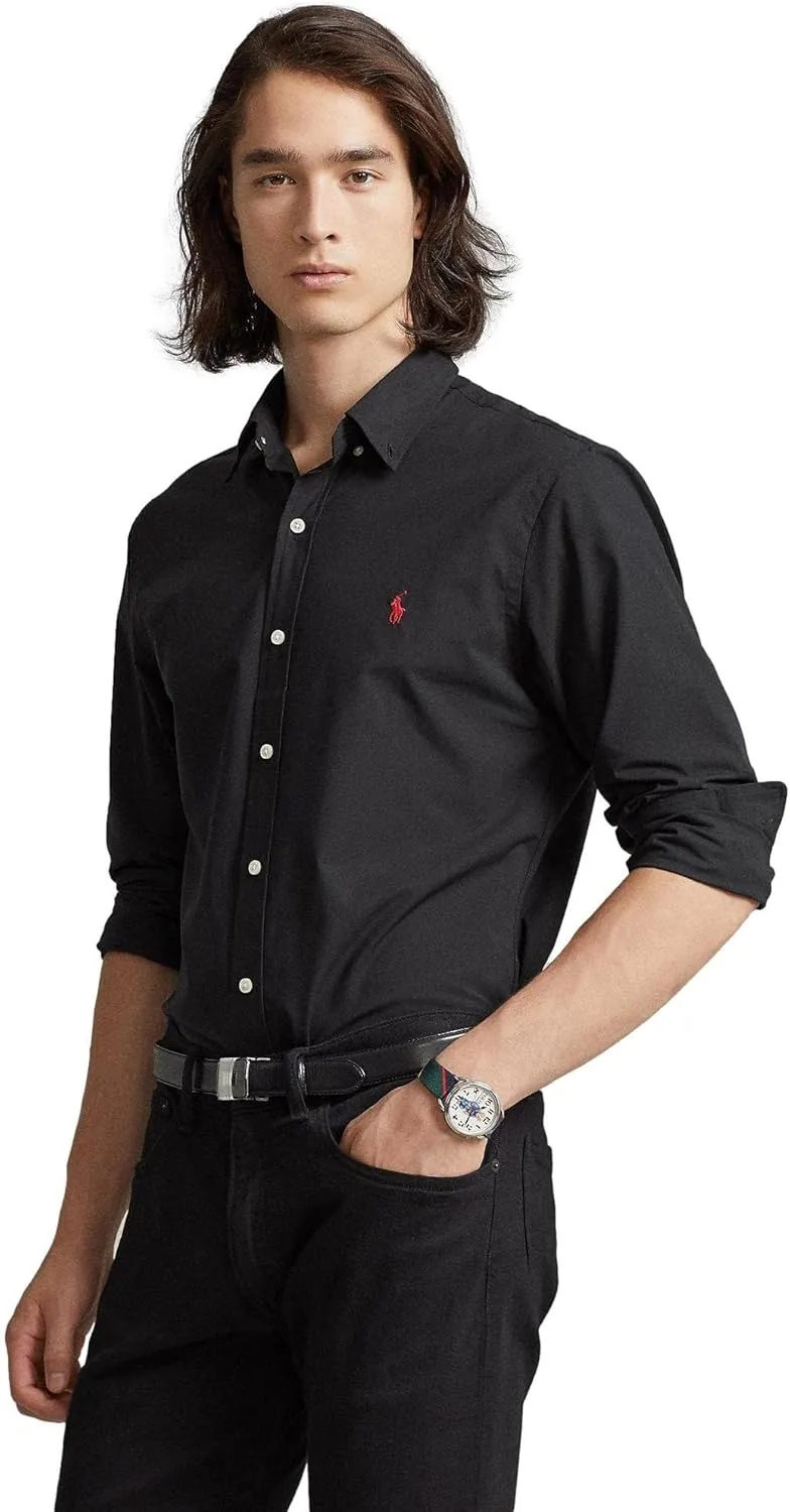 POLO RALPH LAUREN Men's Classic Fit Poplin Sport Shirt