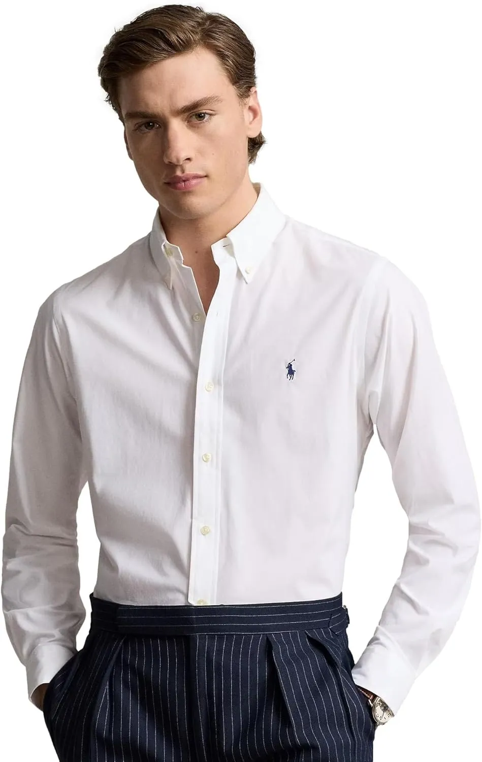 POLO RALPH LAUREN Men's Classic Fit Poplin Sport Shirt