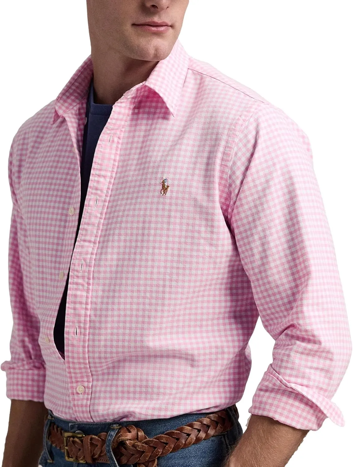 POLO RALPH LAUREN Men's Classic Oxford Long Sleeve Sport Shirt
