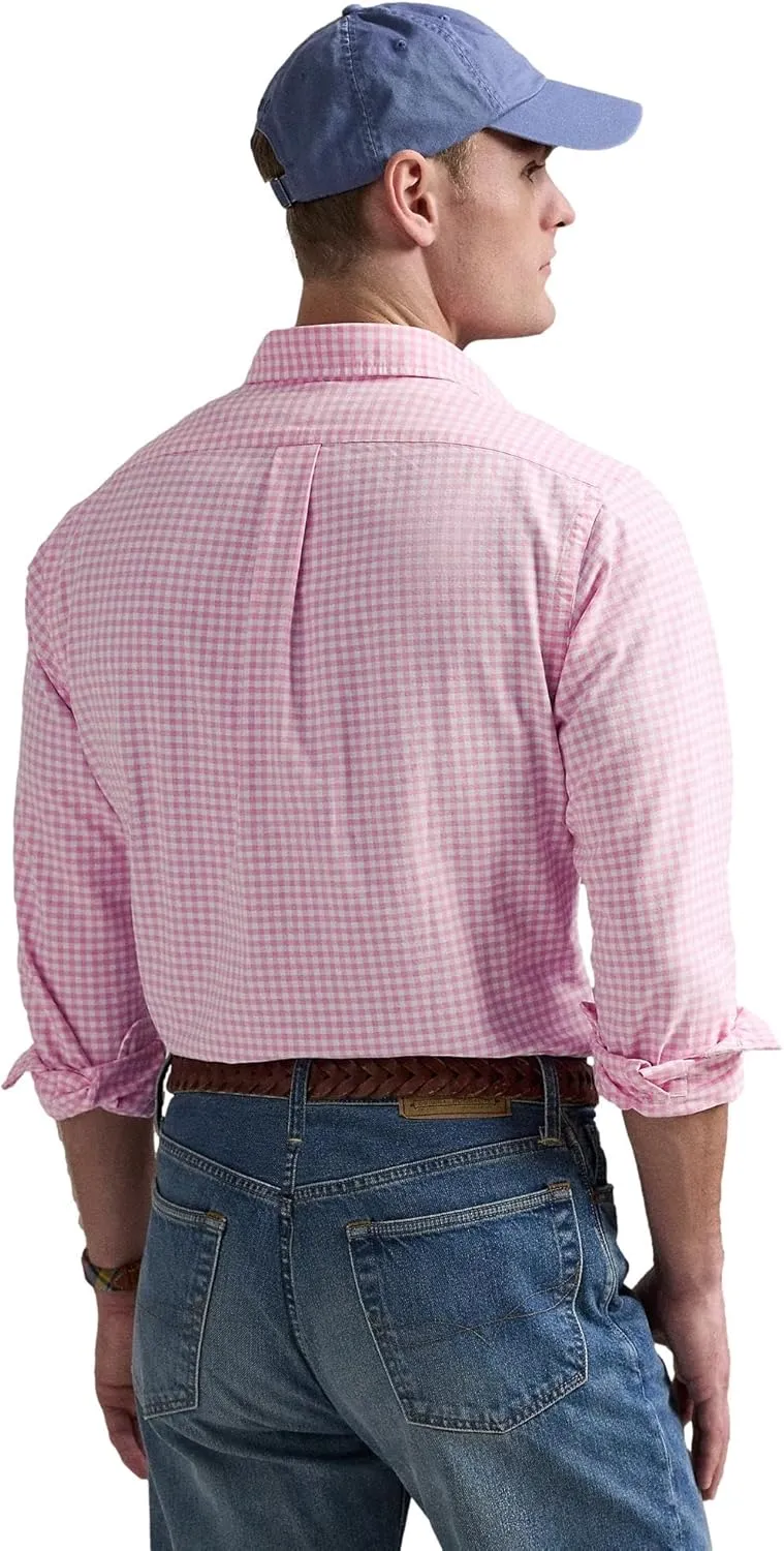 POLO RALPH LAUREN Men's Classic Oxford Long Sleeve Sport Shirt