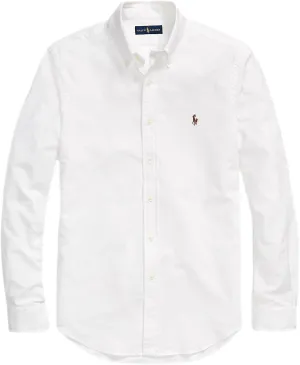 POLO RALPH LAUREN Men's Long Sleeve Slim Fit Oxford Button Down Shirt