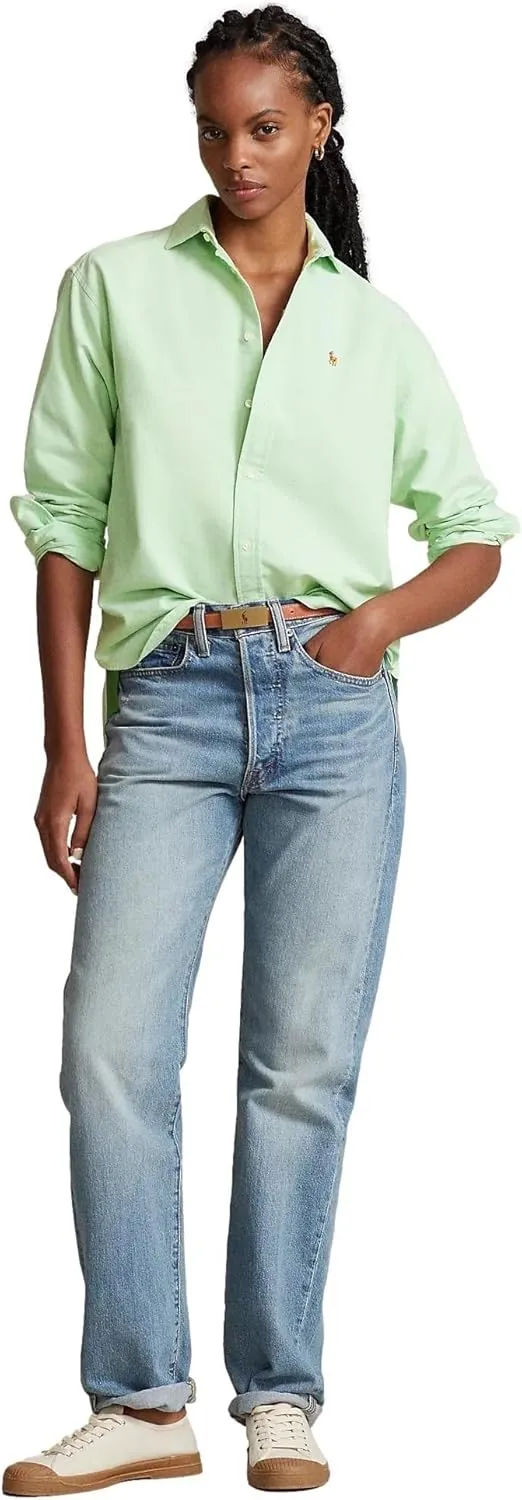 POLO RALPH LAUREN Women's Oxford Classic Fit Button Down Shirt
