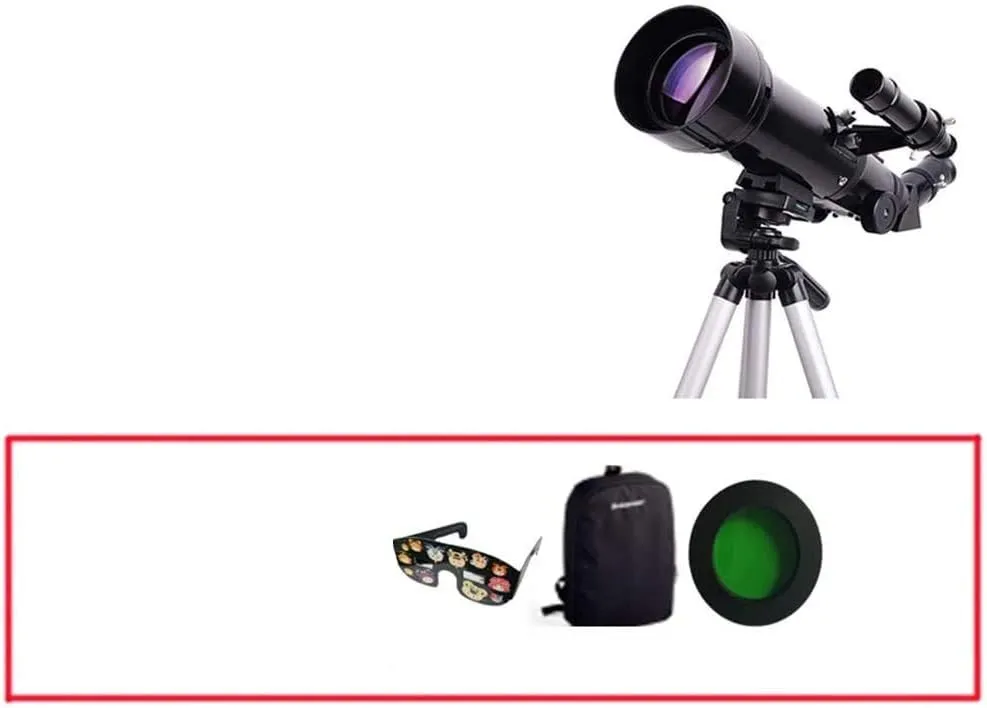 Portable Monocular telescopes for Adults Kids Astronomy Beginners 70mm Astronomical telescopes with Tripod Refractor Telescope and Carrying Bag Travel Telescope