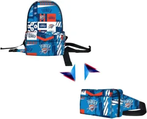 Pro Specialties Group Oklahoma City Thunder Transformer Multi-functional Sports Bag, Adjustable Strap