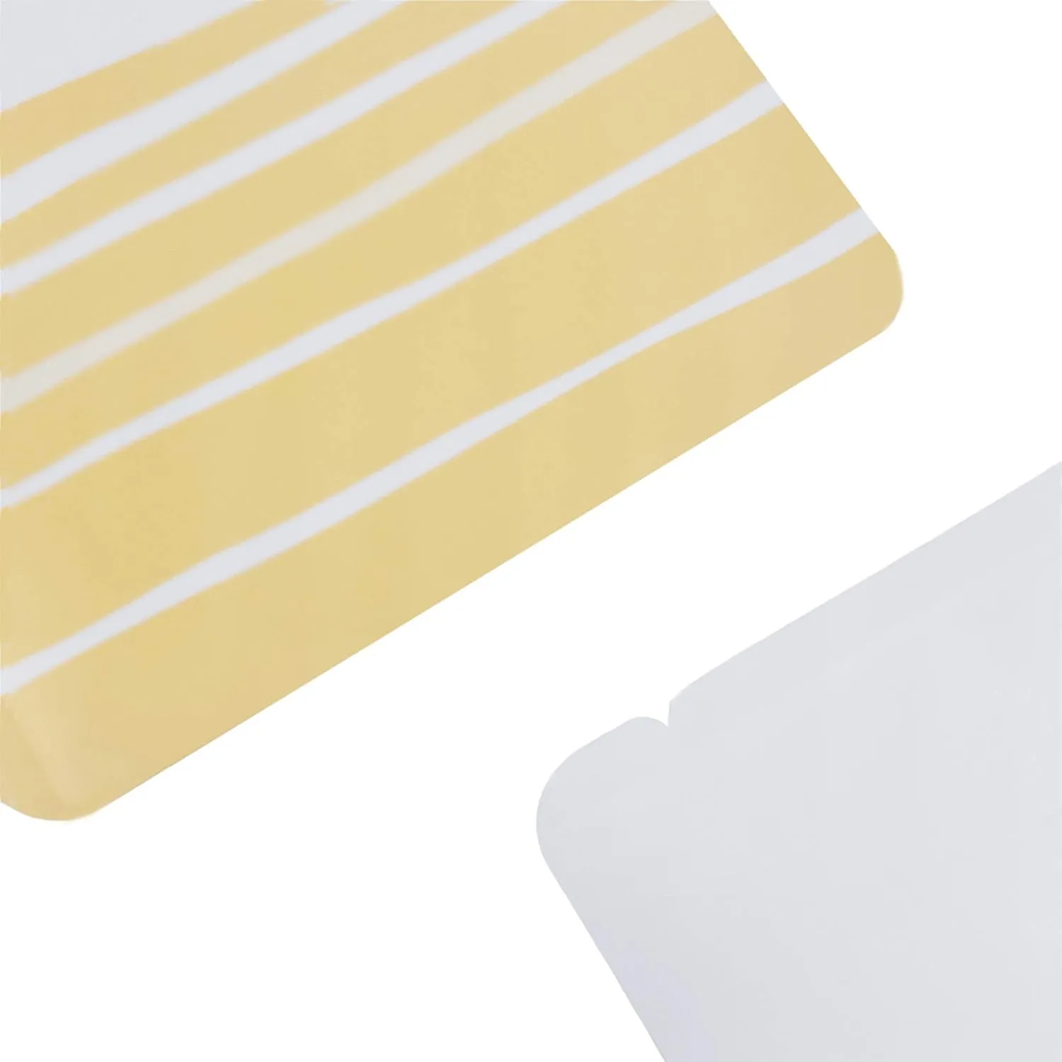 QQ Studio Pack of 100 Matte White Heat and Seal Aluminum Flat Food Safe Storage Open Packet Bags with Tear Notch (White-Orange, 3.94 inch x 5.91 inch)