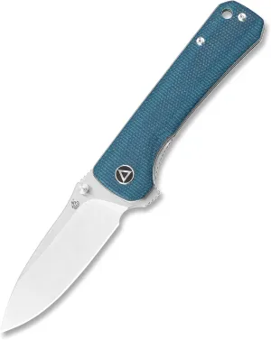 QSP Hawk Pocket Knife, Sandvik 14C28N Blade, Micarta handle