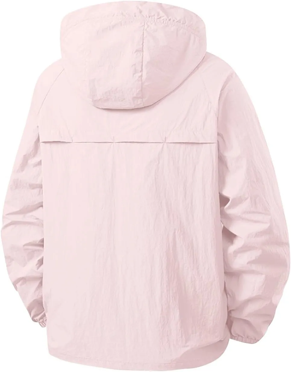 Rain Jacket Men Waterproof Lightweight Raincoats Outdoor Plain Golf Rain Jacket for Daily Casual