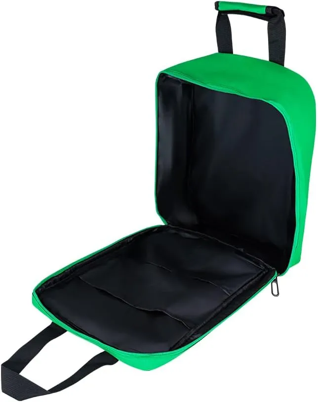 Red Emergency Bag First Aid Backpack Empty Medical First Aid Treatment First Responder Trauma Bags for Camping Cycling Outings Daycare (Green)