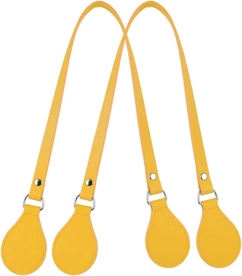 Replacement Bag Handle PU Straps - for Obag Canvas Rubber Bag EVA Tote Handbags Repair Classic Purse Accessories
