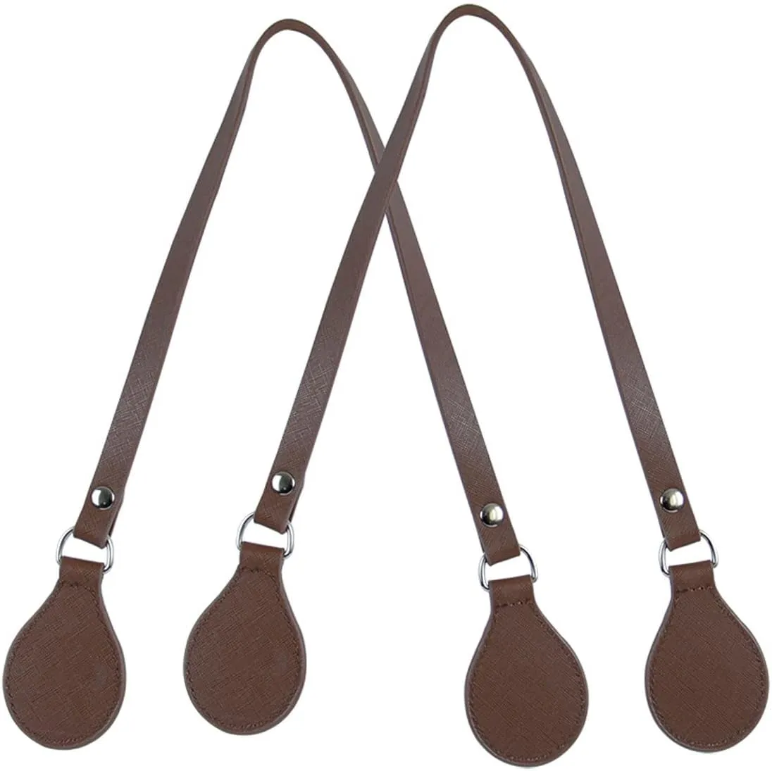 Replacement Bag Handle PU Straps - for Obag Canvas Rubber Bag EVA Tote Handbags Repair Classic Purse Accessories