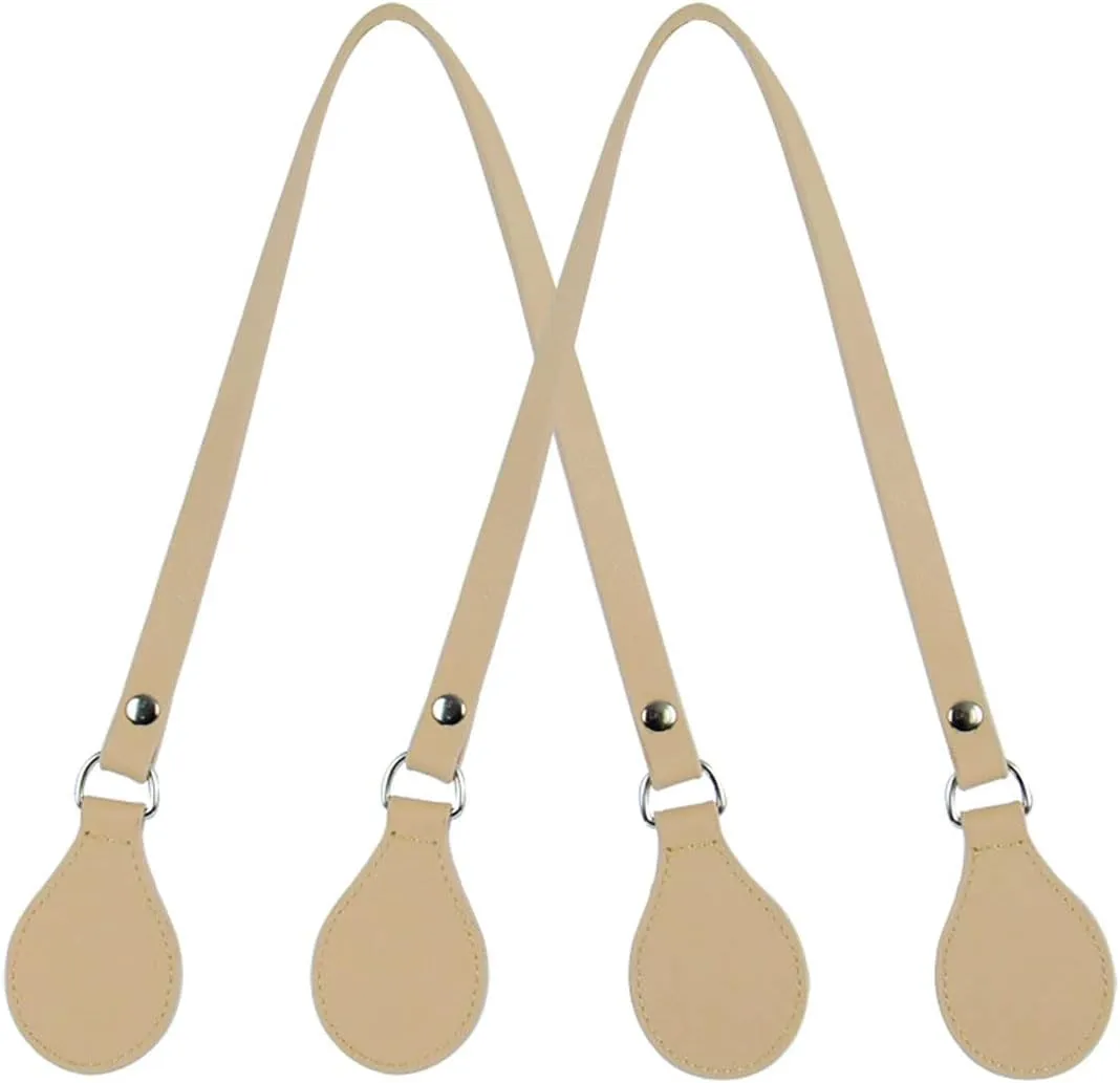 Replacement Bag Handle PU Straps - for Obag Canvas Rubber Bag EVA Tote Handbags Repair Classic Purse Accessories