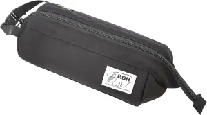 Rough Enough Large Pencil Case Pen Pouch Bag School Art Supplies Sturdy Japanese Cordura Fabric Black for Boys Kids Adults