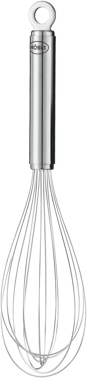 Rösle "Kitchen Collection Stainless Steel Balloon Egg Whisk, 12.6"", Multicolor"