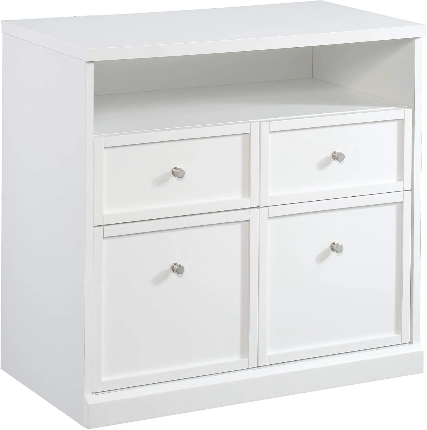 Sauder Craft Pro Series Storage Cabinet/ Pantry cabinets, White finish