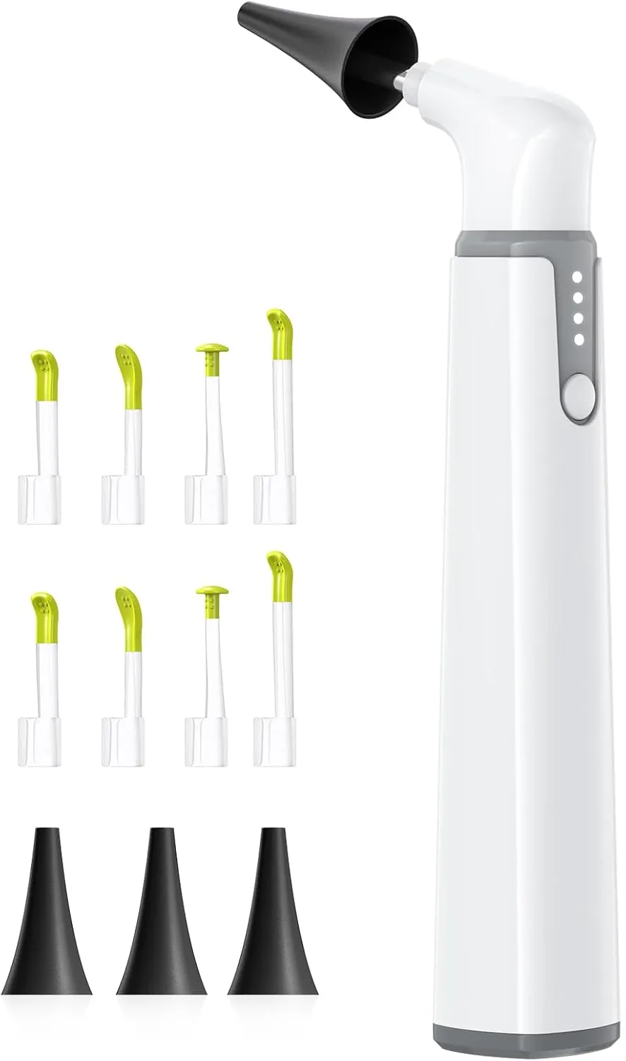 ScopeAround Wireless Otoscope with Light Ear Camera, 3.9mm Ear Wax Removal Tool Camera, 720P HD with 6 LED Lights, WiFi Wireless Otoscope, Ear Scope Compatible with Android and iPhone