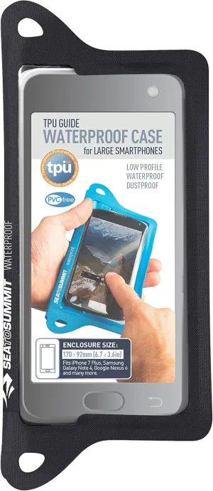 Sea to Summit Waterproof TPU Smartphone Case, Large (6.7 x 3.6 inches)