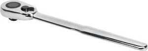 Sealey AK5781 Square Drive Low Profile Ratchet Wrench, Black, 3/8-Inch