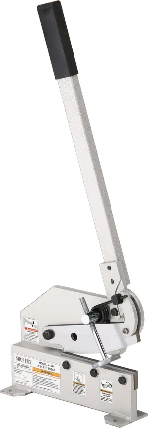 Shop Fox M1040 Plate Shear, 8-Inch