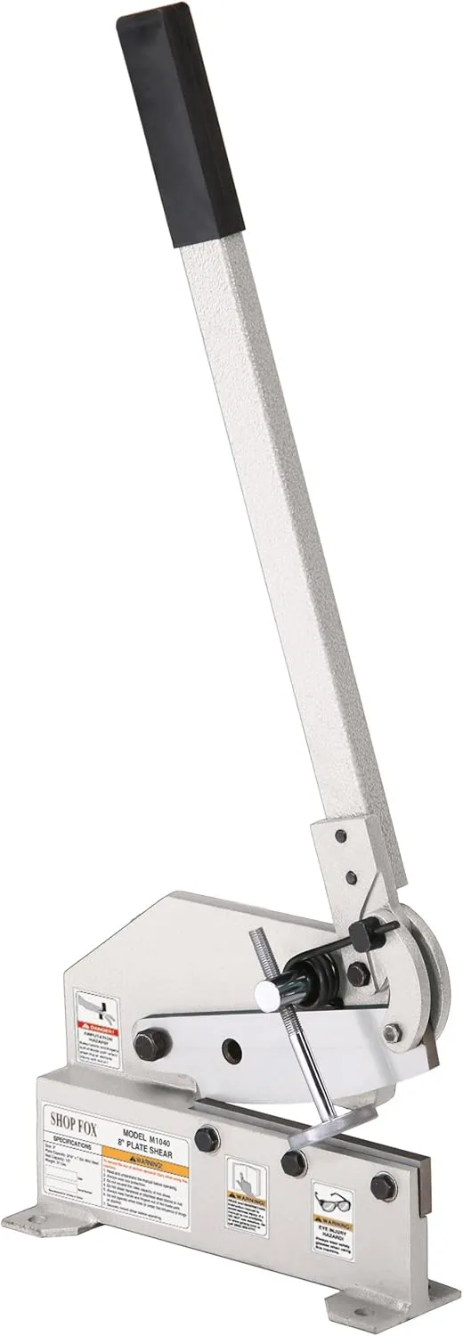Shop Fox M1040 Plate Shear, 8-Inch