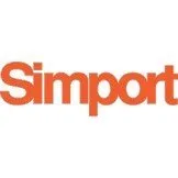 Simport Amplitube T320-1Y Polypropylene PCR Reaction Tube Strip, 8 x 0.2ml, Yellow (Pack of 125)