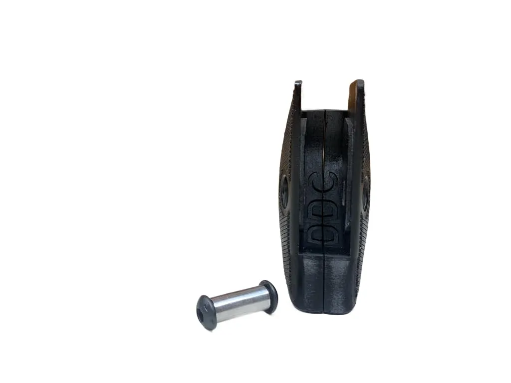 SIX SHOOTER Grips Bond Arms Derringer Grips Extra Long Smooth Finish Black (Black, Diamond Hatched)