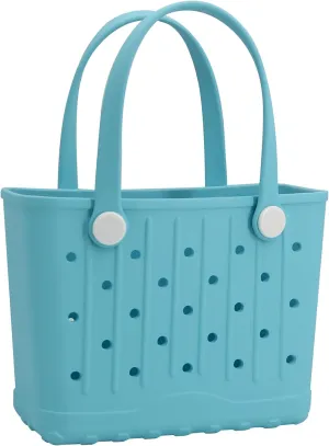 Small EVA Beach Bag Creative Rubber Beach Totes Waterproof Travel Bags Anti-tilting Handbag for Sports Pool BeachYoga