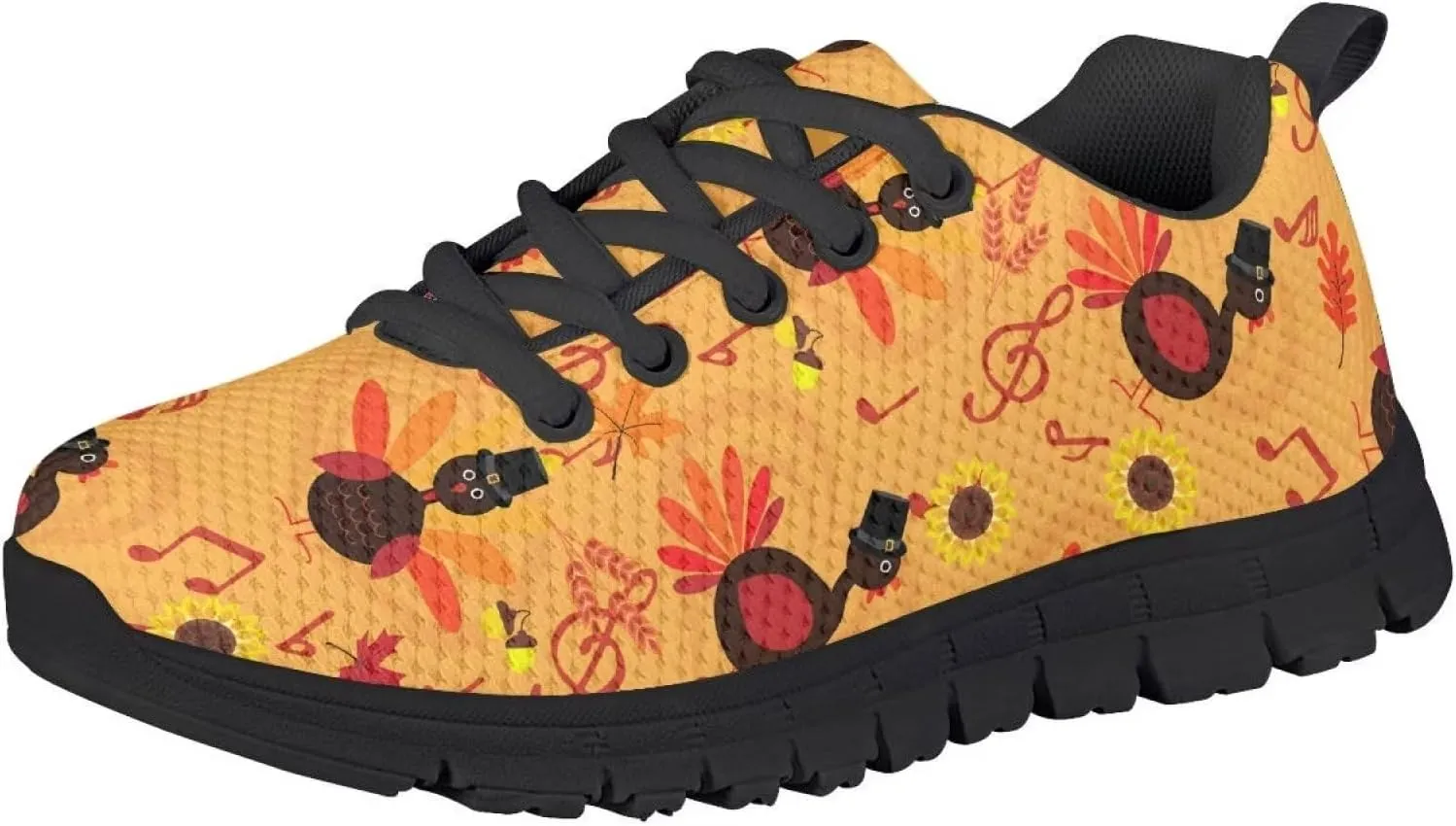Sneakers Lace-up Lightweight Sport Shoes Casual Running Hiking Shoes for Boys Girls