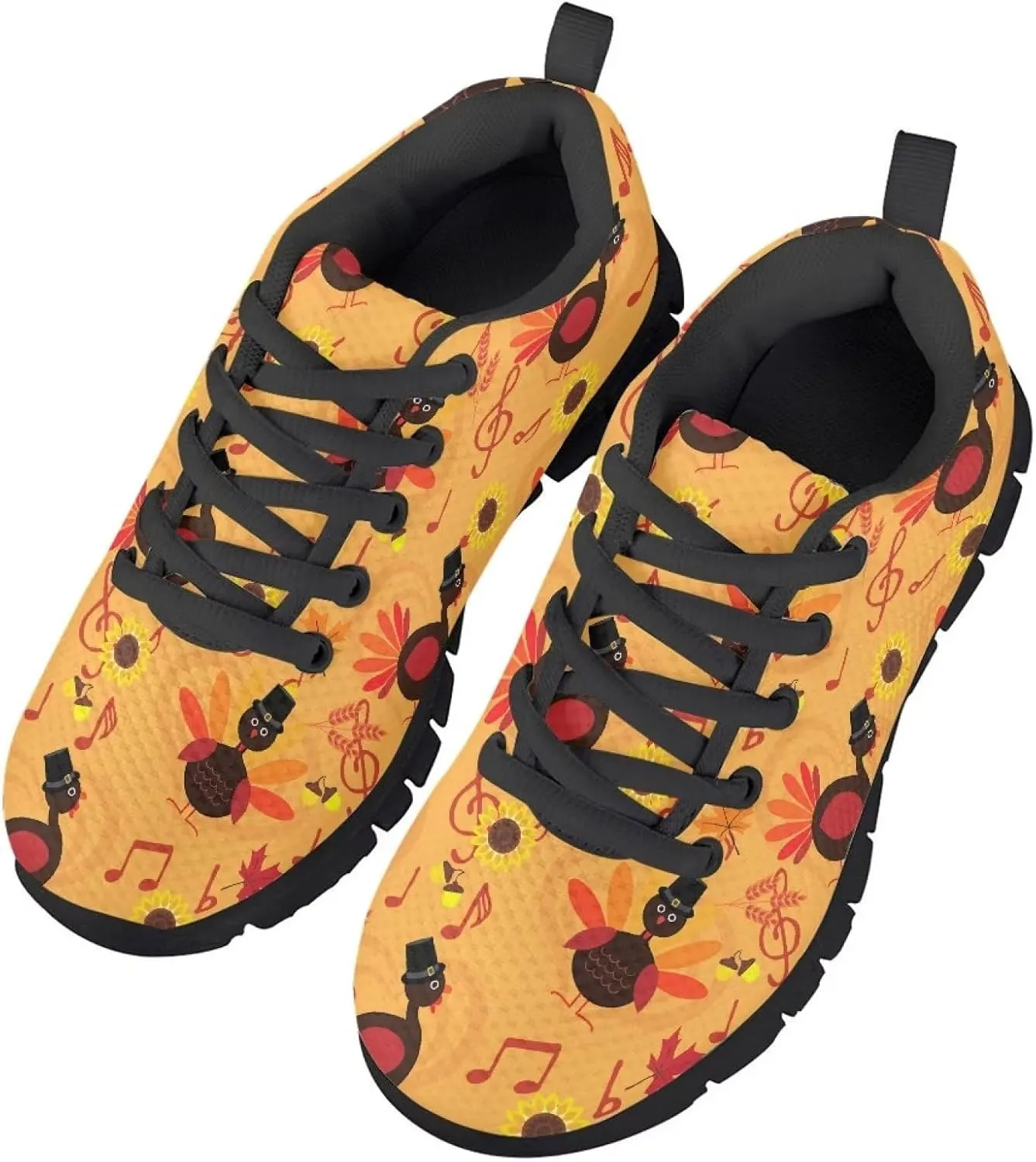 Sneakers Lace-up Lightweight Sport Shoes Casual Running Hiking Shoes for Boys Girls