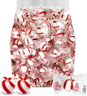 Soft Peppermint Candy Mints, 2 Pound mints bulk individually wrapped, Refreshing Candy for Fresh Breath, Perfect soft peppermint puffs for Offices, Parties, and Everyday Enjoyment