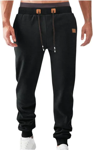 Sports Outdoor Sweatpants Men Hiking Baggy Pants Plain Workout Pants Leisure Stretch Pants Classic Work Pants