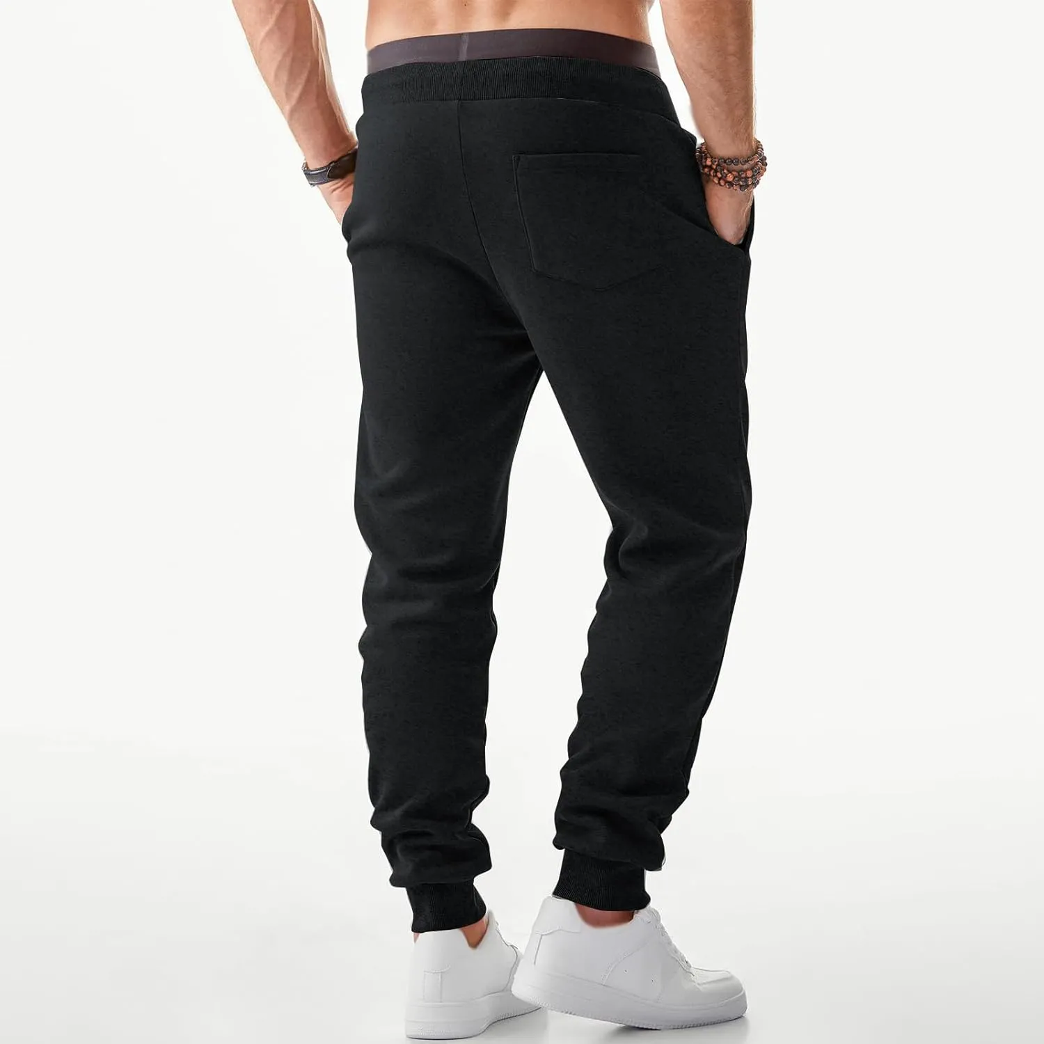 Sports Outdoor Sweatpants Men Hiking Baggy Pants Plain Workout Pants Leisure Stretch Pants Classic Work Pants