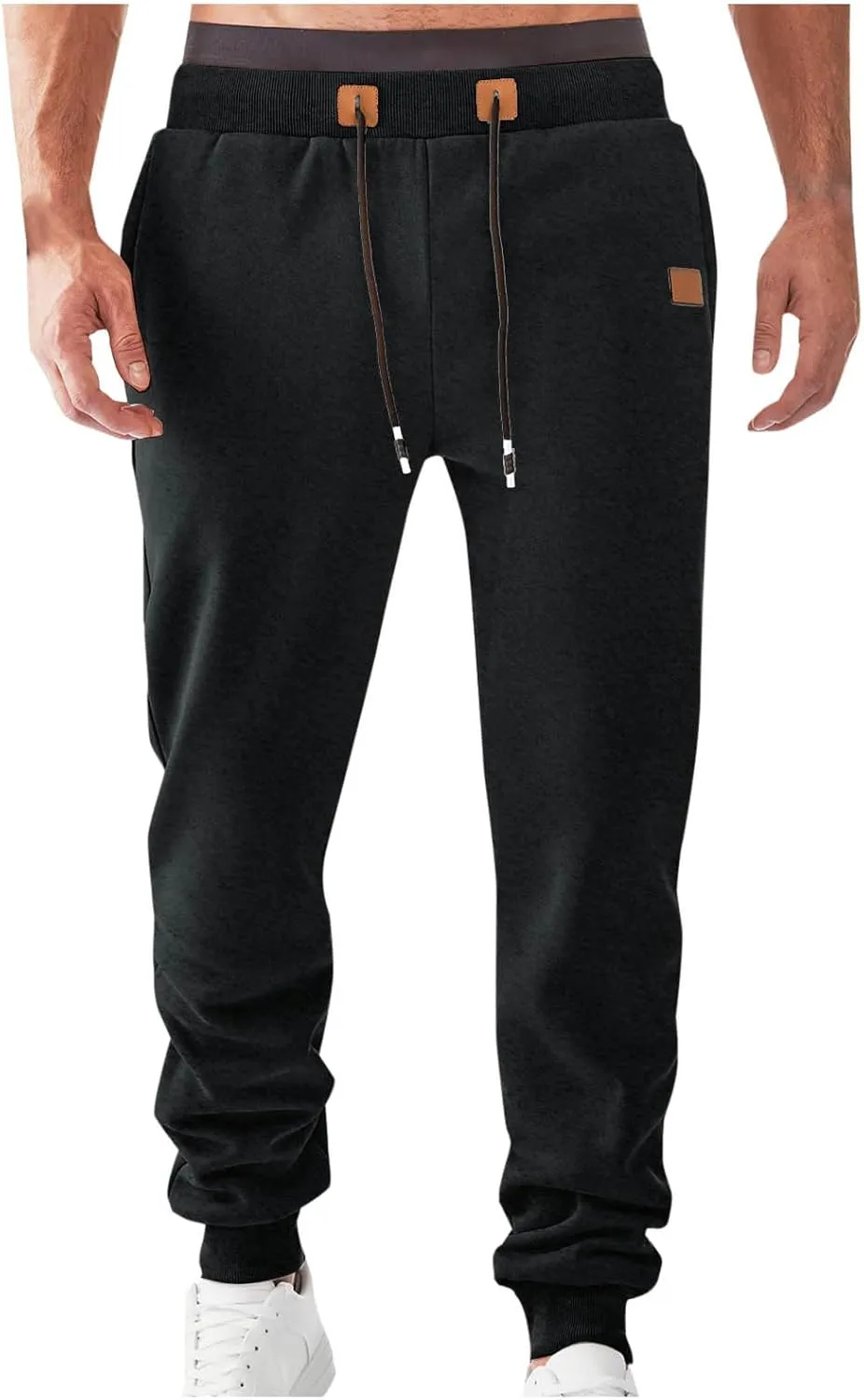 Sports Outdoor Sweatpants Men Hiking Baggy Pants Plain Workout Pants Leisure Stretch Pants Classic Work Pants