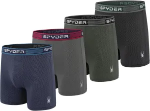 Spyder Performance Mesh Mens Boxer Briefs Sports Underwear For Men