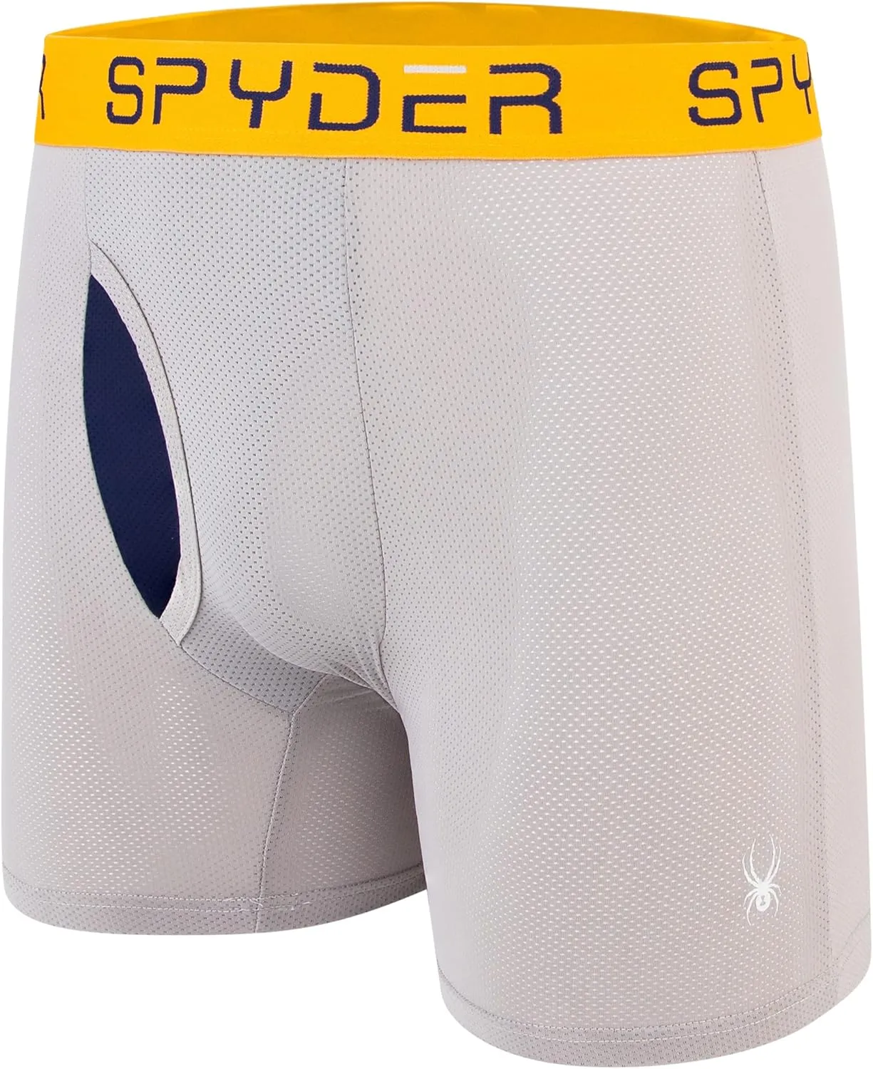Spyder Performance Mesh Mens Boxer Briefs Sports Underwear/Fly Front