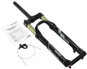 SR Suntour Raidon Fork 29Inches 100mm Remote Lockout Air QR 9mm Glossy Black, VK1734