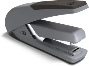 Staples TRU RED One-Touch DX-4 Desktop Stapler, 30-Sheet Capacity, Black/Gray, 2/Pack (TR58483-CCVS)