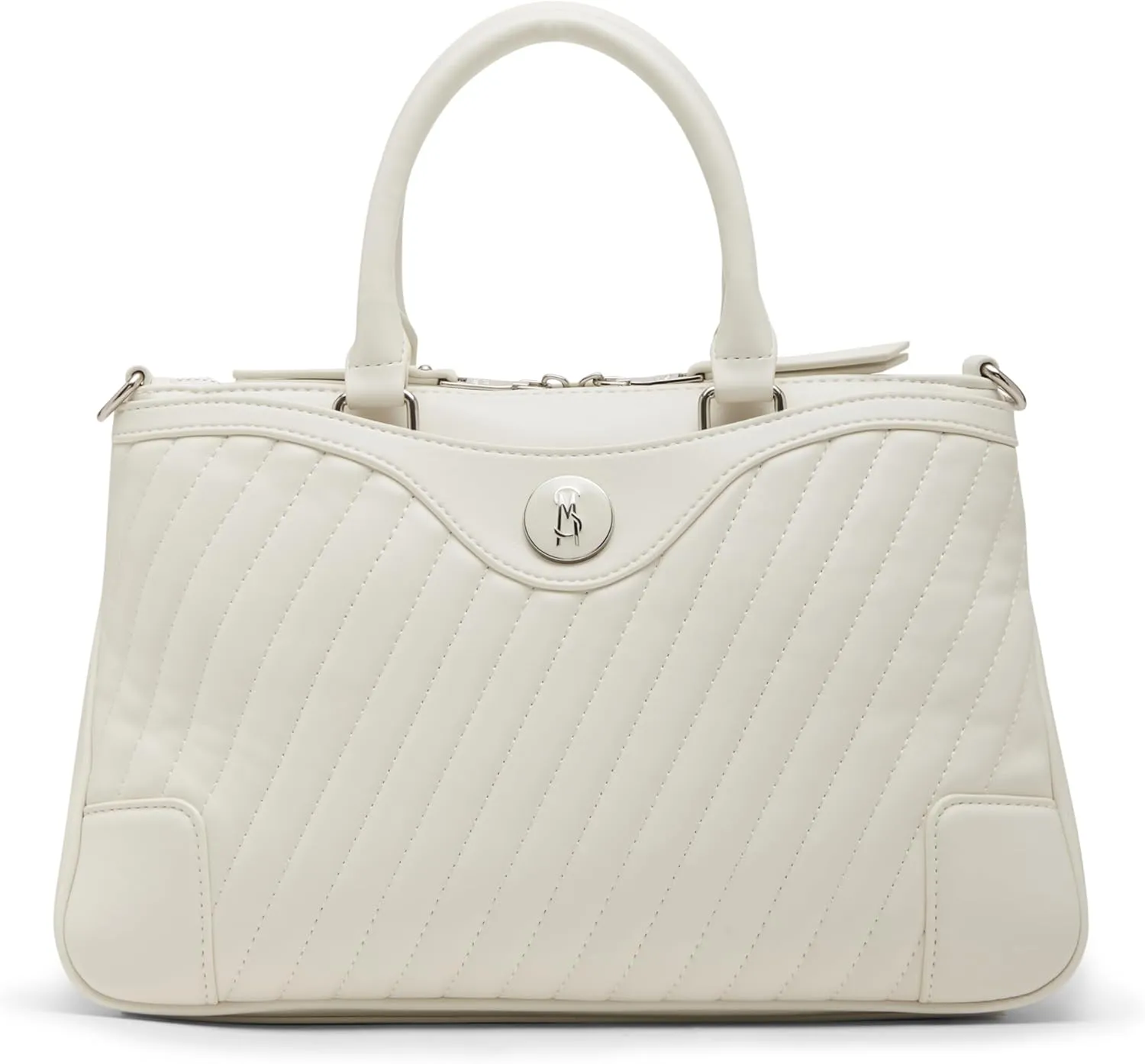 Steve Madden Veera Diagonal Quilted Satchel